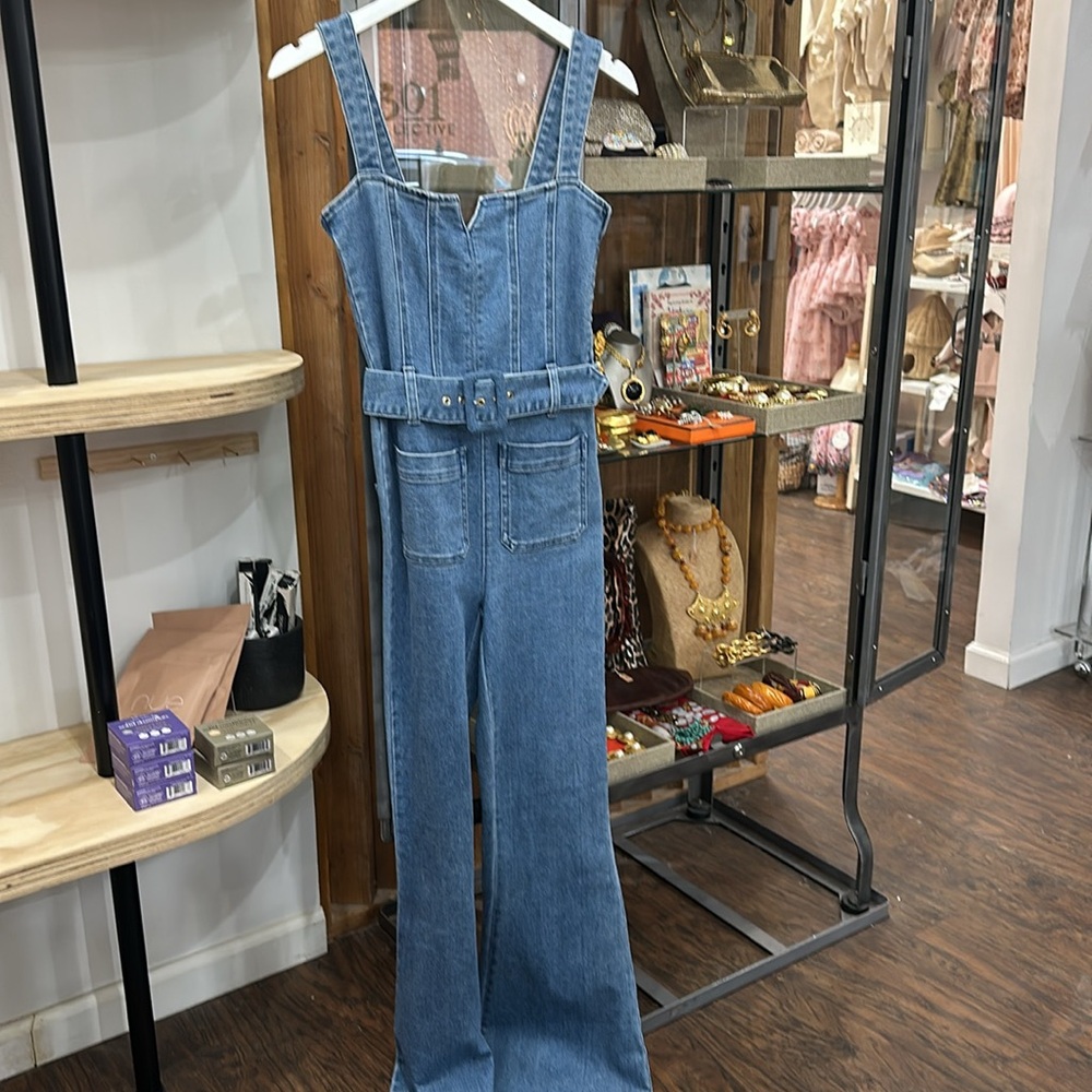 NWT Show Me Your Mumu Crossroads Jumpsuit FREE PEOPLE - Picture 4 of 9